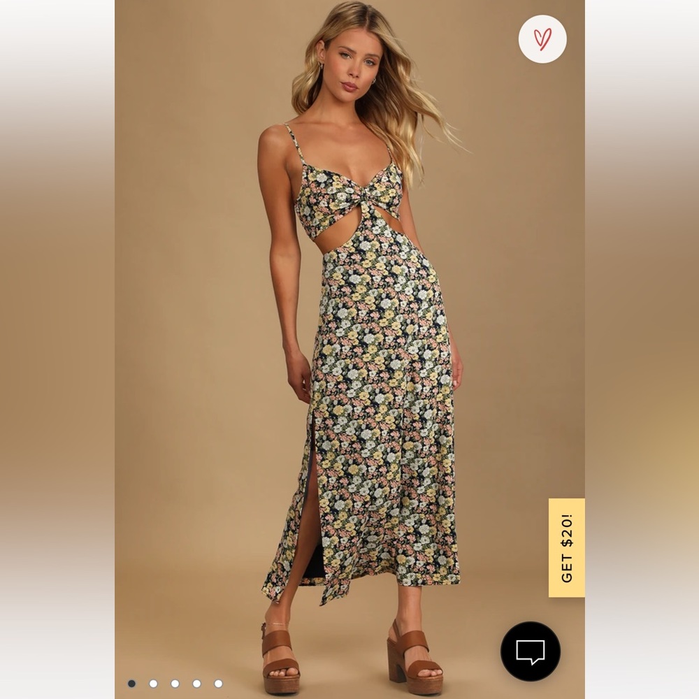 Lulus Floral Dress